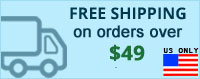 Free Shipping on orders over $49