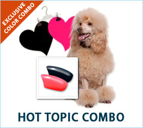 Your fine-looking canine friend will be the talk of the town, spotted while taking casual strolls and dining at trendy food bowls, looking quite fashionable in Hot Topic Soft Paws&reg;.