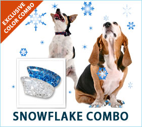 Softly falling snow is beautiful, magical, and peaceful. You can enjoy the feeling every time you see your cat when you have your furry friend's nails done in the Snowflake Combo.
